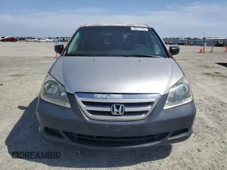 2006 Honda Odyssey LX with VIN 5FNRL38256B099799, listed as a Copart auction lot 53571745 with 287,595 mi miles and Salvage Title. Bid and sale history available at carsss.com. Image 5.