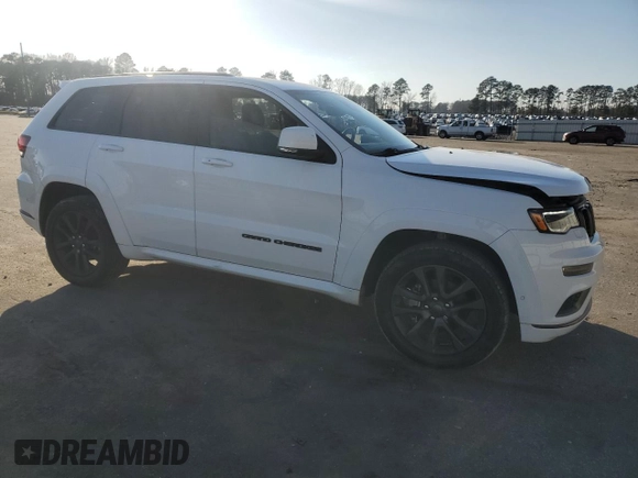 2018 Jeep Grand Cherokee High Altitude z VIN 1C4RJECG9JC431043, wystawiony jako Copart lot #42899505 z przebiegiem 109 105 mil mil oraz Szkoda całkowita • Salvage title. Historia ofert i sprzedaży dostępna na DreamBid. Obrazek 4.