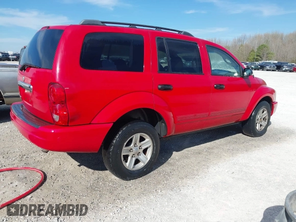 2005 Dodge Durango SLT with VIN 1D4HD48N15F612892, listed as a IAAI auction lot 41828230 with 323,800 mi miles and . Bid and sale history available at DreamBid. Image 4.