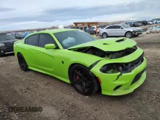 2019 Dodge Charger SRT Hellcat z VIN 2C3CDXL96KH625736, wystawiony jako Copart lot #49966165 z przebiegiem 64 797 mil mil oraz Szkoda całkowita • Salvage title. Historia ofert i sprzedaży dostępna na DreamBid. Obrazek 4.