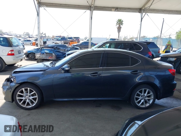 2011 Lexus IS 250 with VIN JTHCF5C20B5049984, listed as a IAAI auction lot 42218429 with 132,347 mi miles and . Bid and sale history available at DreamBid. Image 14.