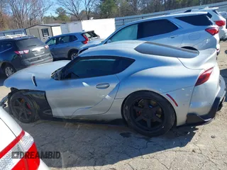 2020 Toyota GR Supra 3.0 with VIN WZ1DB4C01LW032599, listed as a IAAI auction lot 41571974 with 47,021 mi miles. Bid and sale history available at carsss.com. Image 13.