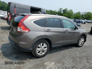 2013 Honda CR-V EX-L z VIN 5J6RM4H70DL066051, wystawiony jako Copart lot #60249495 z przebiegiem 329 205 mil mil oraz Szkoda całkowita • Salvage title. Historia ofert i sprzedaży dostępna na DreamBid. Obrazek 3.
