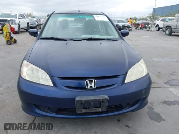 2005 Honda Civic z VIN JHMES96615S009316, wystawiony jako IAAI lot #42073454 z przebiegiem 117 864 mil mil oraz . Historia ofert i sprzedaży dostępna na DreamBid. Obrazek 12.