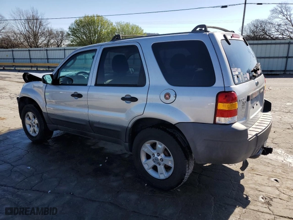 2005 Ford Escape XLT with VIN 1FMYU03155DA05427, listed as a Copart auction lot 50506675 with 142,130 mi miles and Salvage Title. Bid and sale history available at carsss.com. Image 2.