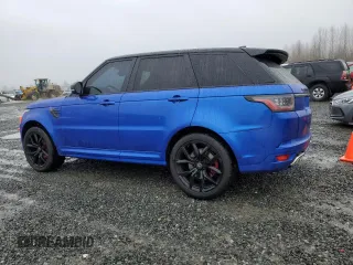 2019 Land Rover Range Rover Sport SVR with VIN SALWZ2SE2KA814838, listed as a Copart auction lot 45405035 with 74,674 mi miles and Salvage Title. Bid and sale history available at DreamBid. Image 2.