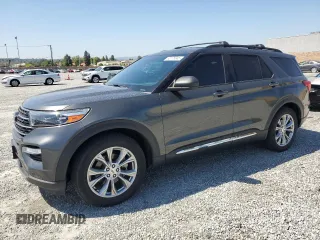2020 Ford Explorer XLT with VIN 1FMSK7DH3LGA17183, listed as a Copart auction lot 55178045 with 84,140 mi miles and Salvage Title. Bid and sale history available at DreamBid. Image 1.