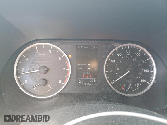 2022 Nissan Sentra S with VIN 3N1AB8BV3NY311279, listed as a Copart auction lot 50554015 with 65,622 mi miles and Salvage Title. Bid and sale history available at carsss.com. Image 9.
