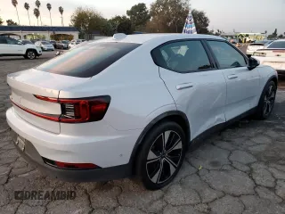 2023 Polestar 2 with VIN YSMEG3KA0PL150731, listed as a Copart auction lot 83038934 with 38,460 mi miles and Clean Title. Bid and sale history available at carsss.com. Image 3.