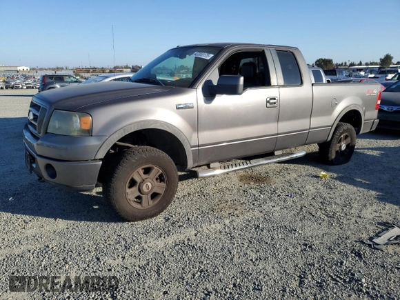 2007 Ford F-150 XLT with VIN 1FTPX14547KC72104, listed as a Copart auction lot 42355175 with 145,975 mi miles and Salvage Title. Bid and sale history available at carsss.com. Image 1.