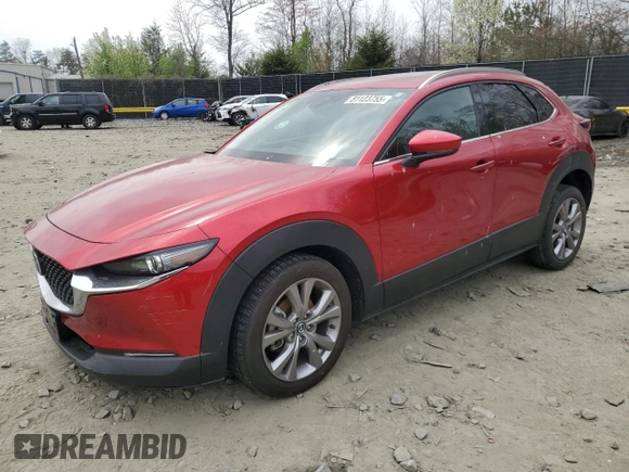 2020 Mazda CX-30 Premium with VIN 3MVDMBEM4LM135849, listed as a Copart auction lot 51123755 with 40,424 mi miles and Salvage title. Bid and sale history available at DreamBid. Image 1.