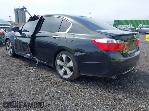 2015 Honda Accord Sport with VIN 1HGCR2F53FA143546, listed as a IAAI auction lot 42210888 with 113,741 mi miles and . Bid and sale history available at DreamBid. Image 3.
