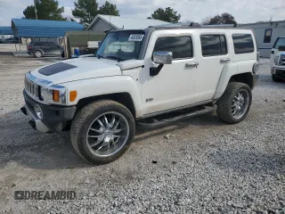2008 Hummer H3 SUV с VIN 5GTEN13E088127759, выставлен на аукционе Copart как лот 46925065 с пробегом 195 476 миль миль и Списание • Salvage title. История ставок и продаж доступна на DreamBid. Изображение 1.