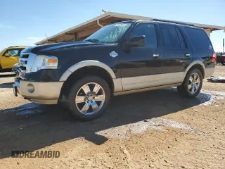 2010 Ford Expedition Eddie Bauer with VIN 1FMJU1J50AEA81090, listed as a Copart auction lot 47192805 with 307,815 mi miles and Salvage title. Bid and sale history available at DreamBid. Image 1.
