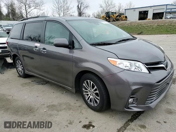 2019 Toyota Sienna XLE Auto Access Seat with VIN 5TDYZ3DC1KS015587, listed as a Copart auction lot 51951995 with 77,415 mi miles and Salvage Title. Bid and sale history available at carsss.com. Image 12.