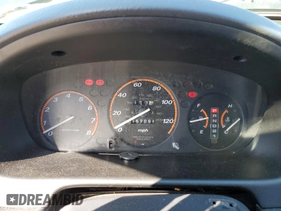 2000 Honda CR-V LX with VIN JHLRD1848YC013326, listed as a Copart auction lot 52247215 with 157,091 mi miles and Salvage Title. Bid and sale history available at carsss.com. Image 9.