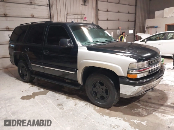 2005 Chevrolet Tahoe LS z VIN 1GNEK13T65J189354, wystawiony jako IAAI lot #42307925 z przebiegiem 166 521 mil mil oraz . Historia ofert i sprzedaży dostępna na DreamBid. Obrazek 1.