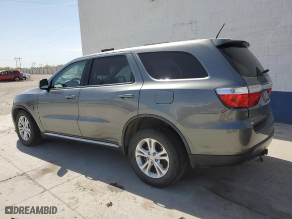 2011 Dodge Durango Express with VIN 1D4RE2GG9BC662980, listed as a Copart auction lot 52589105 with 166,227 mi miles and Salvage Title. Bid and sale history available at carsss.com. Image 2.
