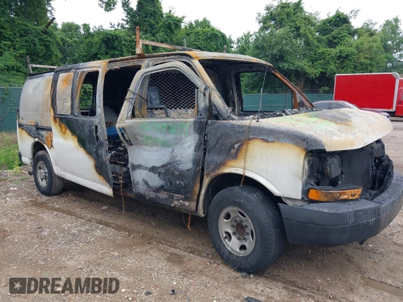 2004 Chevrolet Express Cargo with VIN 1GCGG29VX41203790, listed as a IAAI auction lot 42544137 with 95,779 mi miles and . Bid and sale history available at DreamBid. Image 11.