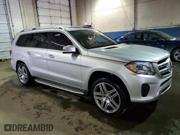 2017 Mercedes-Benz GLS with VIN 4JGDF6EE3HA793223, listed as a Copart auction lot 44849335 with 95,952 mi miles and Clean Title. Bid and sale history available at carsss.com. Image 4.