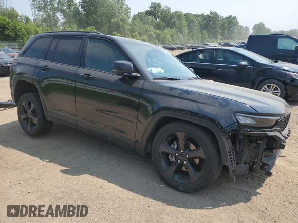 2024 Jeep Grand Cherokee Altitude X with VIN 1C4RJHAG6RC148468, listed as a Copart auction lot 60158895 with 16,210 mi miles and Salvage title. Bid and sale history available at DreamBid. Image 4.