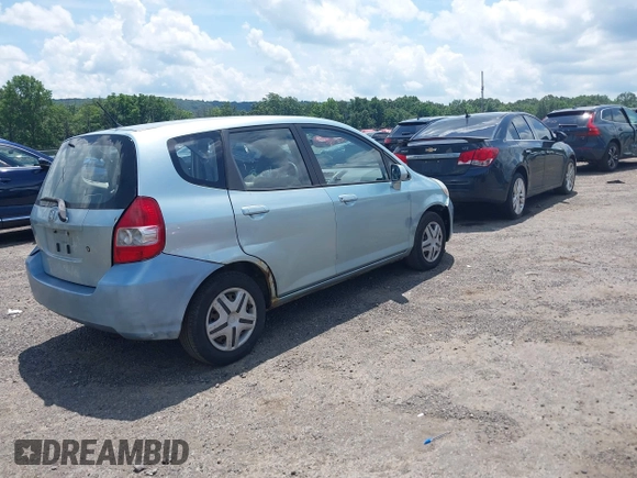 2007 Honda Fit with VIN JHMGD37497S033878, listed as a IAAI auction lot 42753808 with 231,725 mi miles and . Bid and sale history available at DreamBid. Image 4.