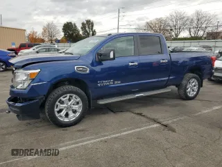 2021 Nissan Titan XD SV with VIN 1N6AA1FB3MN516679, listed as a Copart auction lot 78740054 with 35,186 mi miles and Salvage Title. Bid and sale history available at carsss.com. Image 1.