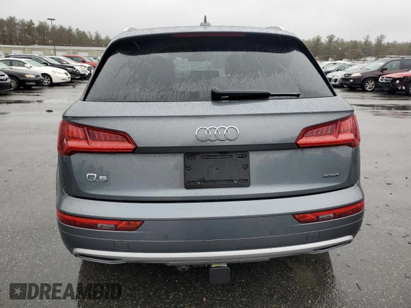2020 Audi Q5 Premium Plus with VIN WA1BNAFY1L2096060, listed as a Copart auction lot 36962283 with 13,084 mi miles. Bid and sale history available at carsss.com. Image 6.