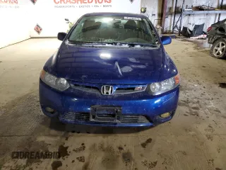2008 Honda Civic Cpe Si with VIN 2HGFG21568H703347, listed as a Copart auction lot 45295775 with 155,813 mi miles and Salvage Title. Bid and sale history available at carsss.com. Image 5.