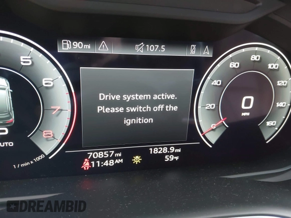 2021 Audi Q7 Premium Plus with VIN WA1LXAF74MD018111, listed as a IAAI auction lot 41967005 with 70,857 mi miles and . Bid and sale history available at DreamBid. Image 7.