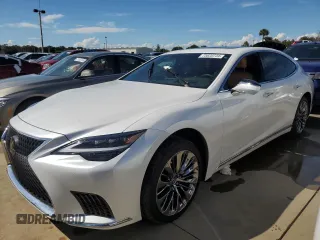 2021 Lexus LS with VIN JTHD51FFXM5013754, listed as a Copart auction lot 73820734 with 0 mi miles and Non Repairable. Bid and sale history available at carsss.com. Image 1.