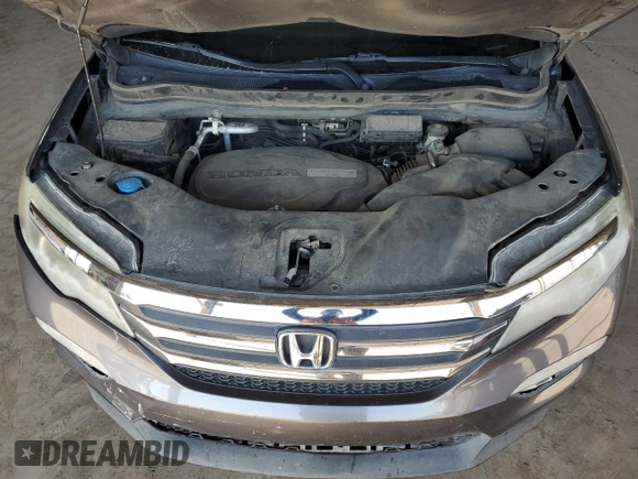 2016 Honda Pilot EX-L with VIN 5FNYF5H70GB028361, listed as a Copart auction lot 45791915 with 138,412 mi miles and Salvage Title. Bid and sale history available at DreamBid. Image 12.