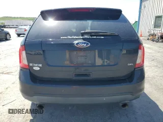 2011 Ford Edge SEL with VIN 2FMDK3JCXBBA00722, listed as a Copart auction lot 53828905 with 254,327 mi miles and Salvage Title. Bid and sale history available at carsss.com. Image 6.