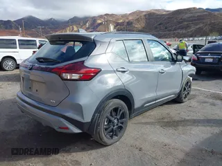 2023 Nissan Kicks SR with VIN 3N1CP5DV0PL487079, listed as a IAAI auction lot 41505381 with 36,474 mi miles and . Bid and sale history available at carsss.com. Image 4.