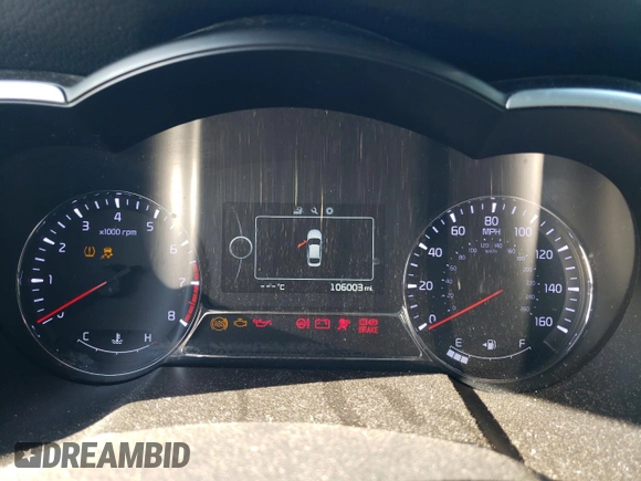 2015 Kia Optima SX Turbo with VIN 5XXGR4A61FG367091, listed as a Copart auction lot 50038995 with 106,003 mi miles and Clean Title. Bid and sale history available at carsss.com. Image 9.
