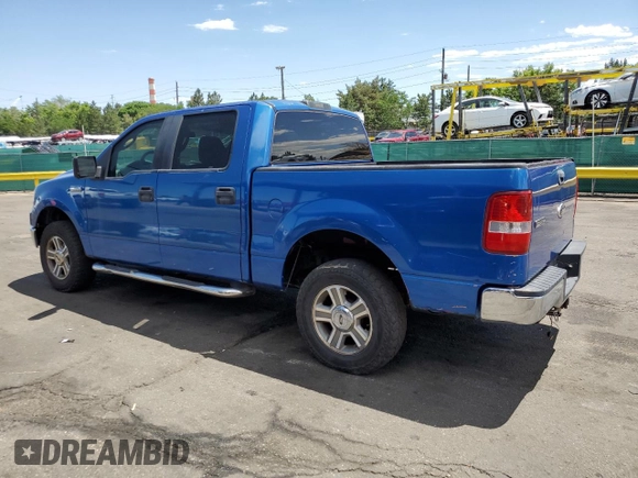 2007 Ford F-150 XLT with VIN 1FTPW14557KC80361, listed as a Copart auction lot 61991595 with 258,919 mi miles and Clean title. Bid and sale history available at DreamBid. Image 2.