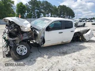 2020 Chevrolet Colorado 2WD Work Truck z VIN 1GCGSBEA5L1121840, wystawiony jako Copart lot #56361255 z przebiegiem Nie podano mil oraz Szkoda całkowita • Salvage title. Historia ofert i sprzedaży dostępna na DreamBid. Obrazek 1.