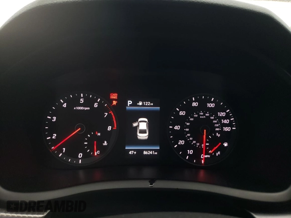 2018 Hyundai Sonata SEL with VIN 5NPE34AFXJH686267, listed as a Copart auction lot 42862395 with 86,241 mi miles and Salvage Title. Bid and sale history available at carsss.com. Image 9.