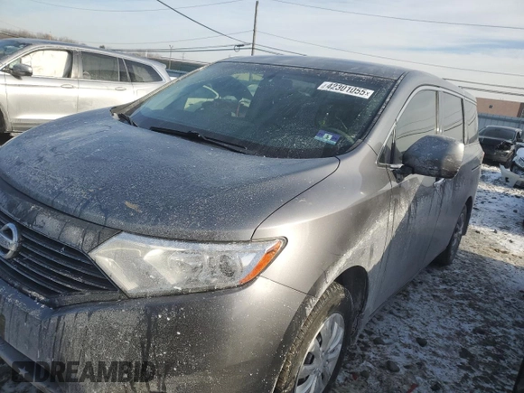 2015 Nissan Quest SV z VIN JN8AE2KP6F9130272, wystawiony jako Copart lot #42301055 z przebiegiem 282 779 mil mil oraz Tytuł czysty. Historia ofert i sprzedaży dostępna na DreamBid. Obrazek 1.
