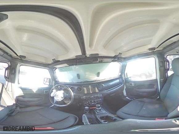 2020 Jeep Wrangler Unlimited Sport Altitude with VIN 1C4HJXDN5LW316624, listed as a Copart auction lot 75892504 with 87,273 mi miles and Salvage Title. Bid and sale history available at carsss.com. Image 14.