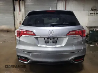 2016 Acura RDX with VIN 5J8TB4H34GL020338, listed as a Copart auction lot 88171645 with 106,935 mi miles and Salvage Title. Bid and sale history available at carsss.com. Image 6.