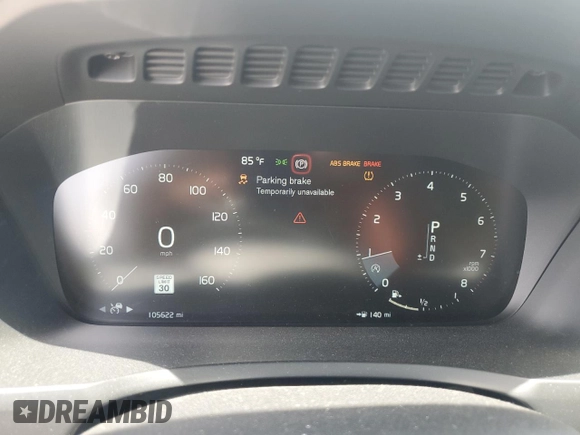 2017 Volvo XC90 Momentum with VIN YV4A22PK8H1173169, listed as a Copart auction lot 56561005 with 105,622 mi miles and Salvage Title. Bid and sale history available at DreamBid. Image 9.