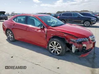 2017 Acura TLX with VIN 19UUB1F30HA000168, listed as a Copart auction lot 47591755 with 112,333 mi miles and Salvage title. Bid and sale history available at DreamBid. Image 4.