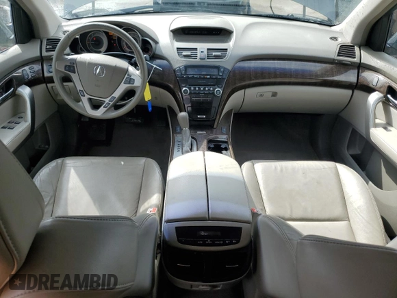 2013 Acura MDX with VIN 2HNYD2H2XDH519397, listed as a Copart auction lot 53609445 with 270,889 mi miles and Salvage title. Bid and sale history available at DreamBid. Image 8.