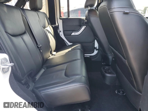 2017 Jeep Wrangler Unlimited Rubicon with VIN 1C4HJWFG9HL543266, listed as a Copart auction lot 50002055 with 50,223 mi miles and Salvage title. Bid and sale history available at DreamBid. Image 10.