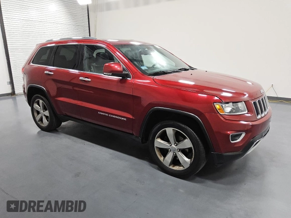 2014 Jeep Grand Cherokee Limited with VIN 1C4RJFBG9EC447871, listed as a Copart auction lot 61501935 with 153,564 mi miles and Clean title. Bid and sale history available at DreamBid. Image 4.