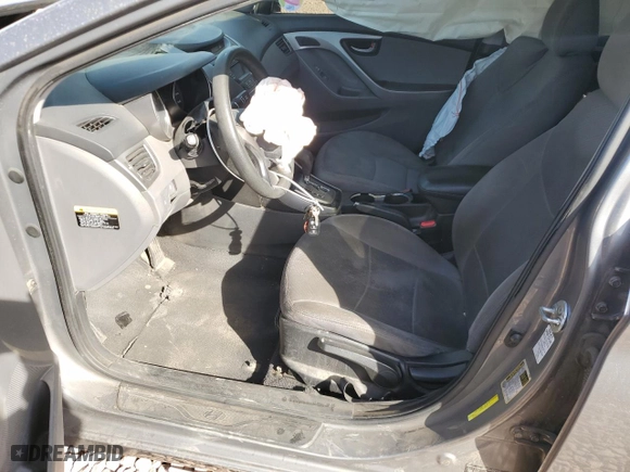 2013 Hyundai Elantra GLS PZEV with VIN 5NPDH4AE5DH365388, listed as a Copart auction lot 46154825 with 163,134 mi miles and Salvage Title. Bid and sale history available at carsss.com. Image 7.