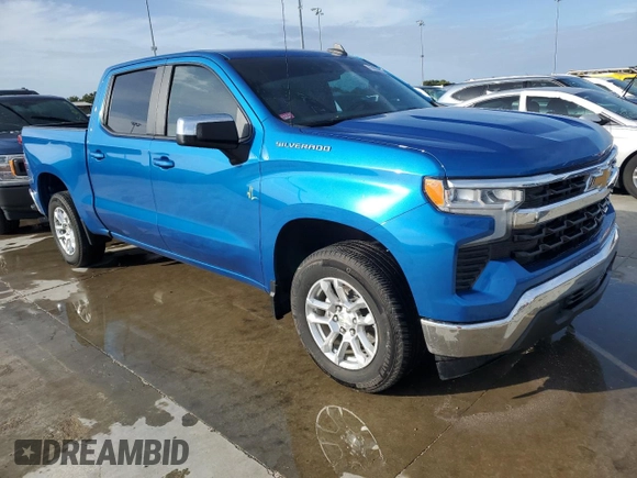 2022 Chevrolet Silverado 1500 LT with VIN 3GCPACEK4NG534354, listed as a Copart auction lot 74034654 with 0 mi miles and Non Repairable. Bid and sale history available at carsss.com. Image 4.