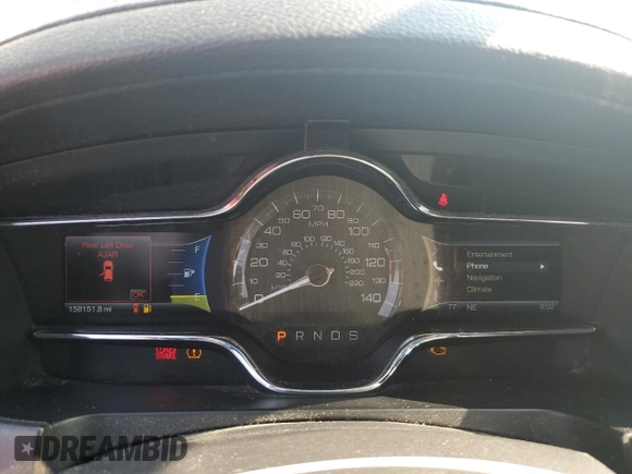 2013 Lincoln MKS с VIN 1LNHL9DK6DG602906, выставлен на аукционе Copart как лот 60415525 с пробегом 158 151 миль миль и Списание • Salvage title. История ставок и продаж доступна на DreamBid. Изображение 9.