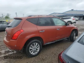 2005 Nissan Murano SL z VIN JN8AZ08W95W441878, wystawiony jako Copart lot #59869955 z przebiegiem 134 850 mil mil oraz Nie do naprawy • Non repairable. Historia ofert i sprzedaży dostępna na DreamBid. Obrazek 3.